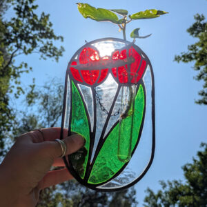 tulpen hanger vaasje