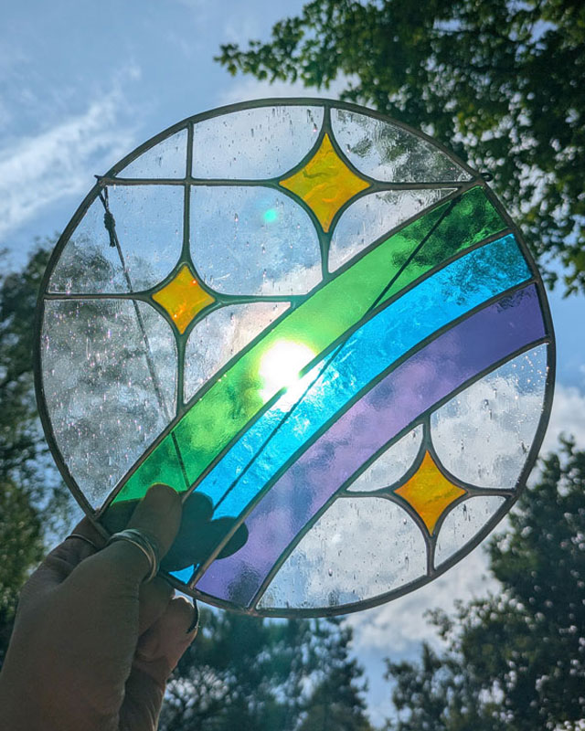 Regenboog hanger 2 regenboog hanger