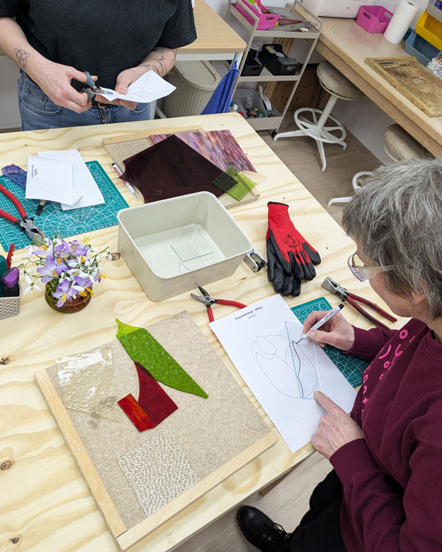 Zaterdag 4 juli - glasworkshop 6 Zaterdag 4 juli - glasworkshop - Afbeelding 6